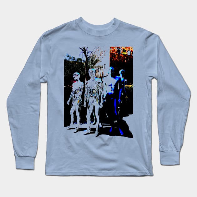 The Blue Boy Long Sleeve T-Shirt by KhanasWeb